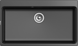 Мойка для кухни 870x520 Axel Rivelato, черная арт. Х-90 nero Мойка для кухни 870x520 Axel Rivelato, черная арт. Х-90 nero