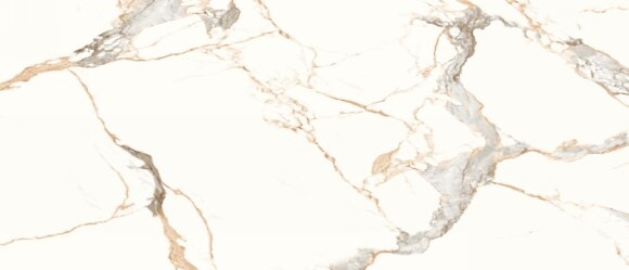 Neodom Керамогранит Titanium Statuario Gold 120*278 Polished, под мрамор - N20332