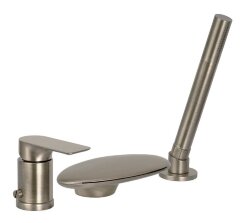 Remer Смеситель на борт ванны (никель шлифованный) Infinity I07UFNPO Remer Смеситель на борт ванны (никель шлифованный) Infinity I07UFNPO