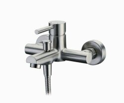 WasserKRAFT Смеситель для ванны с коротким изливом wern 4201 цвет: никель WasserKRAFT Смеситель для ванны с коротким изливом wern 4201 цвет: никель