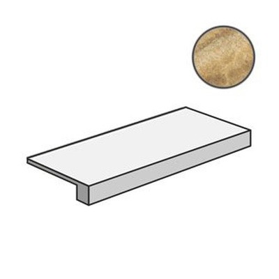 Italon Ступень Onice Miele Scal Front Lux 33x120/Серфейс Ониче Миэле Люкс, под бетон, цемент, камень Surface - 620070001034