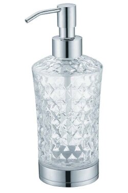 Boheme Дозатор для жидкого мыла латунь, стекло, хром Без коллекции арт. 10223