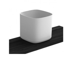 Scarabeo Раковина накладная, без перелива, без отверстий, цвет белый матовый, Moon арт. 5503 41