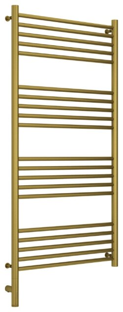 Электрический полотенцесушитель Богема 3.0 прямая 1200х600 МЭМ левый (состаренная латунь) Сунержа арт. 051-5804-1260