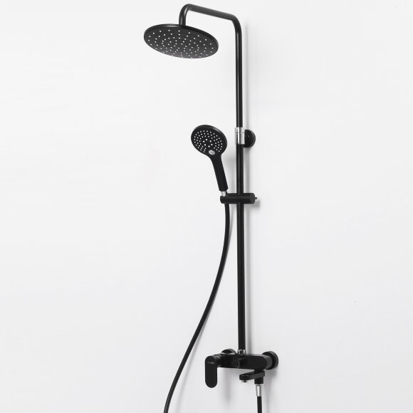 WasserKRAFT Душевой комплект со смесителем a17401 цвет: черный WasserKRAFT Душевой комплект со смесителем a17401 цвет: черный