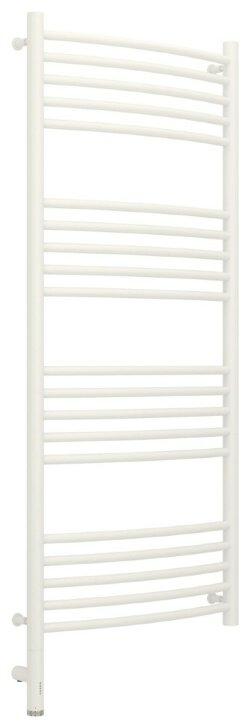 Электрический полотенцесушитель Богема 3.0 выгнутая 1200х500 МЭМ левый (матовый белый) Сунержа арт. 30-5802-1250