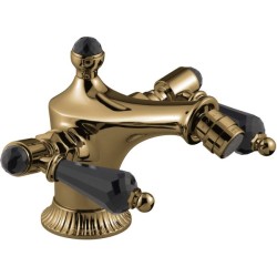 Emmevi смеситель для биде, черные кристаллы swarovski, The One, бронза арт. 98004LCSWNE/BR Emmevi смеситель для биде, черные кристаллы swarovski, The One, бронза арт. 98004LCSWNE/BR