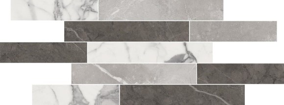 Italon Керамогранит Брик Мультиколор 29,6x79,7, под мрамор Charme evo - 610110000126