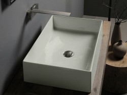 Scarabeo Раковина накладная, без перелива, без отверстий, цвет белый матовый, Teorema 2.0 арт. 5101 41