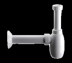 Remer Сифон для раковины 970P114, цвет: белый