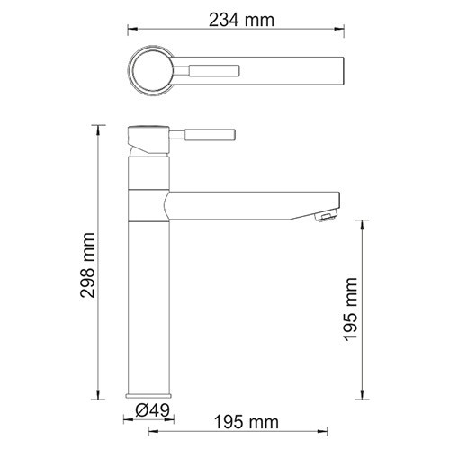 WasserKRAFT Смеситель для кухни wern 4207 цвет: никель WasserKRAFT Смеситель для кухни wern 4207 цвет: никель