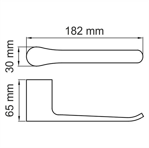 WasserKRAFT Держатель туалетной бумаги glan k-5196 цвет: черный