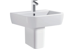 Allen Brau Полупьедестал для раковины, Infinity, белый глянец - 4.21009.20