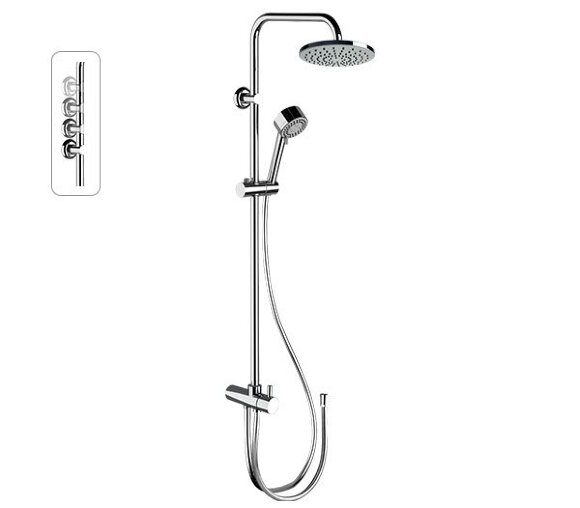 Remer Душевая стойка 330X9MOEC20NRA, цвет: хром