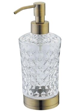 Boheme Дозатор для жидкого мыла латунь, стекло, бронза Без коллекции арт. 10221