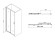 Abber Душевая дверь 1000мм Schwarzer Diamant, черный арт. AG30100B