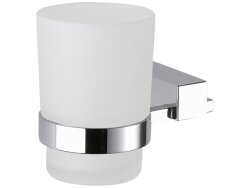 Remer Стакан для зубных щёток SQ SQ15CR, цвет: хром Remer Стакан для зубных щёток SQ SQ15CR, цвет: хром