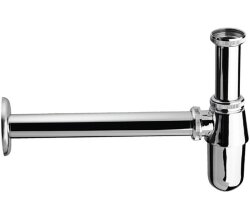 Remer Литой сифон для раковины и биде 970Z114, цвет: хром