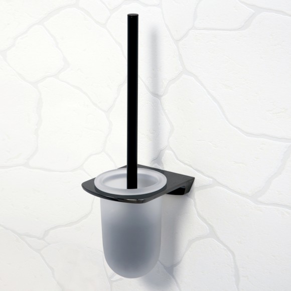 WasserKRAFT Щетка для унитаза подвесная glan k-5127 цвет: черный WasserKRAFT Щетка для унитаза подвесная glan k-5127 цвет: черный