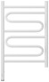 Электрический полотенцесушитель Элегия 3.0 600х400 МЭМ левый (белый) Сунержа арт. 12-5818-6040