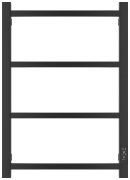 Электрический полотенцесушитель Формат 26 600х400 правый (матовый чёрный) Стилье арт. 31526-6040 Электрический полотенцесушитель Формат 26 600х400 правый (матовый чёрный) Стилье арт. 31526-6040