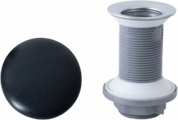 Allen Brau Донный клапан, Fantasy, черный матовый - 5.11001.31 Allen Brau Донный клапан, Fantasy, черный матовый - 5.11001.31