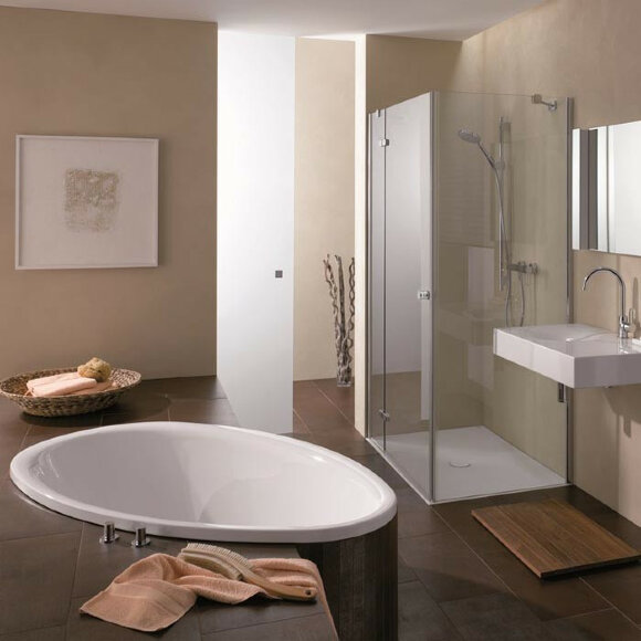 Bette Ванна овальная встраиваемая, 164х96х45см, Glasur® Plus, Pool, белый арт. 6050-000 PLUS