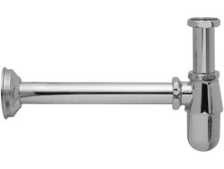 Remer Литой сифон для раковины и биде 97010, цвет: хром