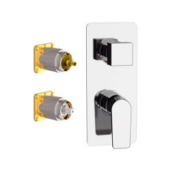 Remer Встраиваемый смеситель (внешняя часть) хром Dream D92KB Remer Встраиваемый смеситель (внешняя часть) хром Dream D92KB