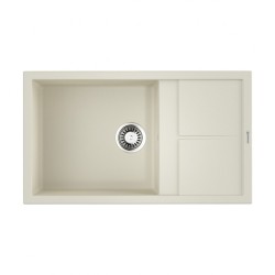 Omoikiri Кухонная мойка Sumi 86-EV, белый арт. 4993652 Omoikiri Кухонная мойка Sumi 86-EV, белый арт. 4993652