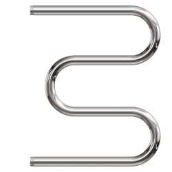 Водяной полотенцесушитель 500x400 М-образный (1") Point, хром арт. PN37554 Водяной полотенцесушитель 500x400 М-образный (1") Point, хром арт. PN37554