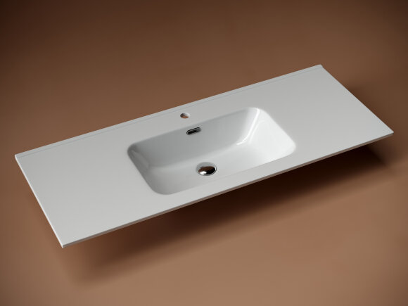 Ceramica Nova Раковина врезная прямоугольная цвет: белый Element арт. CN7006