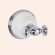 Tiffany World Крючок для полотенца, подвесной, Harmony, белый/хром TWHA016bi/cr