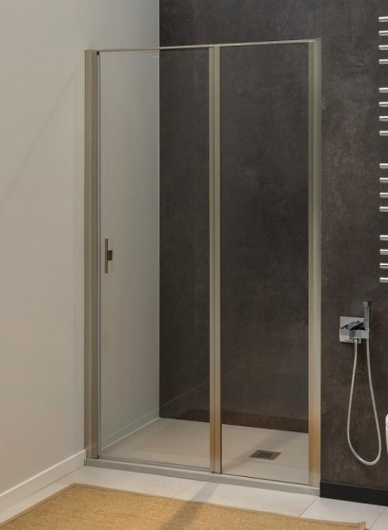 Allen Brau Душевая дверь Priority, серебробраш - 3.31035.BA