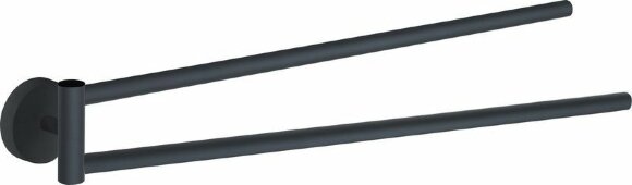 Gedy Полотенцедержатель двойной поворотный Eros, черный арт. 2323(14)