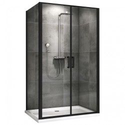 Abber Душевой уголок 1000x750мм Sonnenstrand, черный арт. AG04100BC-S75B Abber Душевой уголок 1000x750мм Sonnenstrand, черный арт. AG04100BC-S75B