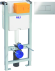 Инсталляция Expert Evo/Speed (400x820x150) пневматическая + клавиша смыва Karisma, хром OLI, хром арт. 004599