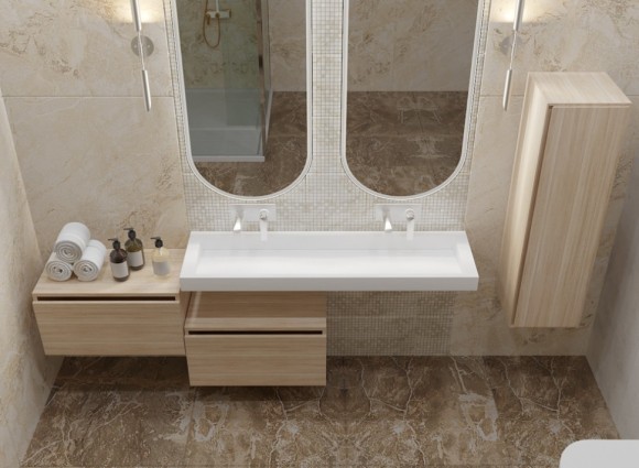 Boheme ящик под столешницу 60см light oak vallessi uno-s, Flat арт. 897-060-L