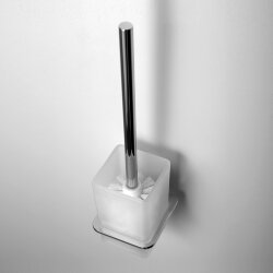 WasserKRAFT Щетка для унитаза подвесная leine k-5027 цвет: хром