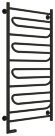 Электрический полотенцесушитель Элегия 2.0 1200х600 МЭМ левый (матовый чёрный) Сунержа арт. 31-5218-1260
