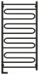 Электрический полотенцесушитель Элегия 2.0 1200х600 МЭМ левый (матовый чёрный) Сунержа арт. 31-5218-1260