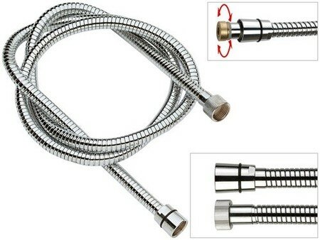 Remer Шланг для душа 150 см. 333CNDGAT150, цвет: хром