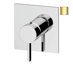 Remer Смеситель для душа Metrica MC30QBG с одним рычагом, золото матовый Remer Смеситель для душа Metrica MC30QBG с одним рычагом, золото матовый