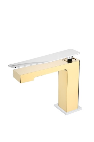 Boheme смеситель для раковины низкий gold-chrome, Q арт. 141-GCR.2