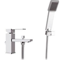 Remer Смеситель на борт ванны (хром) Qubika Q03 Remer Смеситель на борт ванны (хром) Qubika Q03