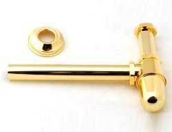 Remer Литой сифон для раковины и биде 970114DO, цвет: золото