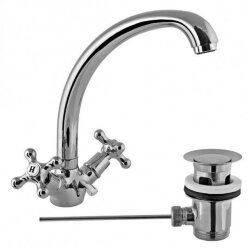 Remer Смеситель для раковины (хром) Liberty 13GLICE