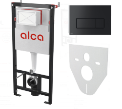 Alcaplast Инсталляция для унитаза, черный арт. AM101/1120-4:1 RU M578-0001 Alcaplast Инсталляция для унитаза, черный арт. AM101/1120-4:1 RU M578-0001