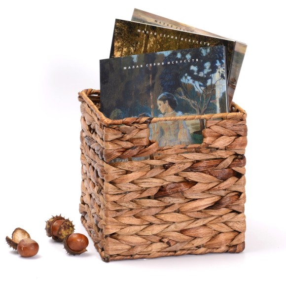 WasserKRAFT Плетеная корзина для белья glan wb-660-l цвет: бежевый