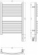 Электрический полотенцесушитель Аркус 3.0 600х400 МЭМ правый (состаренная латунь) Сунержа арт. 051-5705-6040